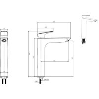 Смеситель Aquatek Вега AQ1004CR - Превью изображения №3 — Интернет-магазин Time-Shop
