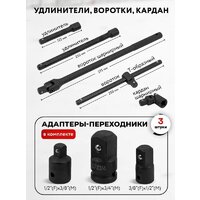 Универсальный набор инструментов ForceKraft FK-6401-5MPB (62301) - Превью изображения №6 — Интернет-магазин Time-Shop