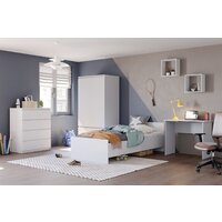 Кровать MyStar Сноули 1200 ИВ-121.14 (белый) - Превью изображения №5 — Интернет-магазин Time-Shop