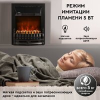 Электрокамин Planta PFP-FS400 (черный) - Превью изображения №9 — Интернет-магазин Time-Shop