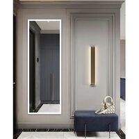 Зеркало EMZE Line 160x50 LINE.160.50.BEL (белый) - Превью изображения №2 — Интернет-магазин Time-Shop