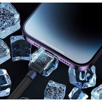 Кабель Baseus CoolPlay Series USB Type-A - Lightning (1 м, черный) - Превью изображения №10 — Интернет-магазин Time-Shop