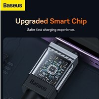 Кабель Baseus CoolPlay Series USB Type-A - Lightning (1 м, черный) - Превью изображения №18 — Интернет-магазин Time-Shop