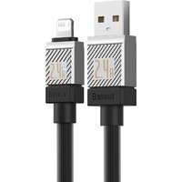 Кабель Baseus CoolPlay Series USB Type-A - Lightning (1 м, черный) - Превью изображения №5 — Интернет-магазин Time-Shop