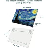 Картина Stamprint Звездная ночь В. ван Гог PT004 (80x120) - Превью изображения №4 — Интернет-магазин Time-Shop