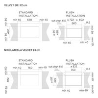 Варочная панель Elica Nikolatesla Velvet BL/A/83 PRF0196872 - Превью изображения №4 — Интернет-магазин Time-Shop