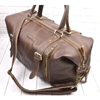 Дорожная сумка Carlo Gattini Sinfonica Campora 4019-04 (темно-коричневый) - Превью изображения №4 — Интернет-магазин Time-Shop