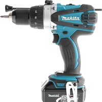 Ударная дрель-шуруповерт Makita DHP458RFE (с 2-мя АКБ, кейс) - Превью изображения №2 — Интернет-магазин Time-Shop