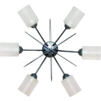 Припотолочная люстра Элетех Орбиталь 161 НСБ 01-6х60-106 Е27 1005404584 (хром) - Превью изображения №2 — Интернет-магазин Time-Shop