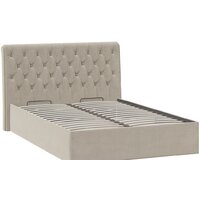 Кровать Трия Скарлет универсальная тип 1 с ПМ 140x200 (велюр мокко светлый) - Превью изображения №2 — Интернет-магазин Time-Shop