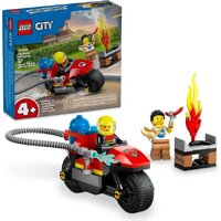 Конструктор LEGO City 60410 Пожарный мотоцикл - Превью изображения №2 — Интернет-магазин Time-Shop