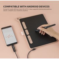 Графический планшет Parblo Ninos M (розовый) - Превью изображения №10 — Интернет-магазин Time-Shop