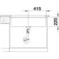 Кухонная мойка Blanco Subline 800-U 527357 (вулканический серый) - Превью изображения №5 — Интернет-магазин Time-Shop