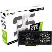 Видеокарта Palit GeForce RTX 3050 Dual 8G NE63050019P1-190AD - Превью изображения №9 — Интернет-магазин Time-Shop