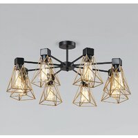 Евросвет Trappola 70107/8 черный/латунь