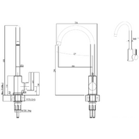 Смеситель Elleci C01 Chrome - Превью изображения №2 — Интернет-магазин Time-Shop
