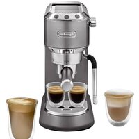 Рожковая кофеварка DeLonghi Dedica Arte EC885.GY - Превью изображения №1 — Интернет-магазин Time-Shop