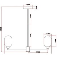Подвесная люстра Moderli Gracy V10847-6P - Превью изображения №3 — Интернет-магазин Time-Shop
