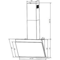 Кухонная вытяжка Faber Tocco WH 50 330.0702.954 - Превью изображения №2 — Интернет-магазин Time-Shop