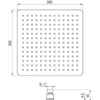 Душевая система  Deante BXYSX44T-1 - Превью изображения №6 — Интернет-магазин Time-Shop