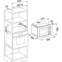 Микроволновая печь Franke FSL 20 MW BK - Превью изображения №3 — Интернет-магазин Time-Shop
