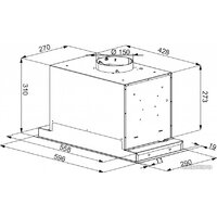 Кухонная вытяжка Konigin Incanto 60 (черный) - Превью изображения №11 — Интернет-магазин Time-Shop