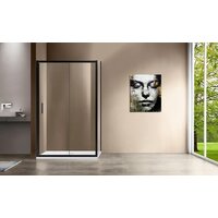 Душевой уголок Vincea Garda VSR-1G8013CLB (черный/прозрачное) - Превью изображения №2 — Интернет-магазин Time-Shop