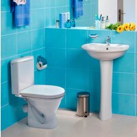 Унитаз напольный Santek Алькор WH302140 - Превью изображения №2 — Интернет-магазин Time-Shop