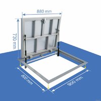 Люк Lukoff Гарант Люкс (80x90 см) - Превью изображения №2 — Интернет-магазин Time-Shop