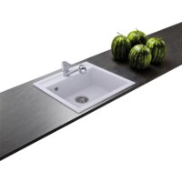 Кухонная мойка Aquasanita Quadro SQQ100W (beige 110) - Превью изображения №13 — Интернет-магазин Time-Shop