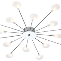 Припотолочная люстра Escada Starfall 2109/16 G4*3W Chrome - Превью изображения №4 — Интернет-магазин Time-Shop