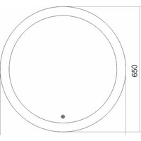  Silver Mirrors Зеркало Перла D650 ФР-1534 - Превью изображения №2 — Интернет-магазин Time-Shop