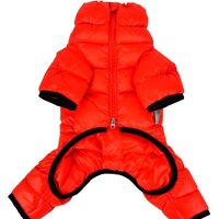 Комбинезон для животных Puppia Jumpesuit B PAPD-JM1673-RD-M (красный) - Превью изображения №2 — Интернет-магазин Time-Shop