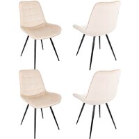 Бюрократ CH-K2 4 шт (бежевый Holland 06/черный)