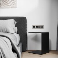 Рамка Werkel Senso W0043117 (дымчатый/стекло Soft-Touch) - Превью изображения №3 — Интернет-магазин Time-Shop