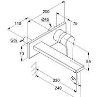 Смеситель Kludi Zenta SL 482480565 - Превью изображения №2 — Интернет-магазин Time-Shop