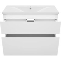  Misty Тумба под умывальник Лаки 100 П-Лак-01100-0112Я+RCW-1403100WH - Превью изображения №3 — Интернет-магазин Time-Shop