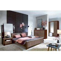 Кровать Black Red White Коен LOZ160x200 с подъемным механизмом (венге магия/штрокс) - Превью изображения №2 — Интернет-магазин Time-Shop