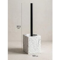 Ершик для унитаза Perfecto Linea Stonewave 35-130814 (белый) - Превью изображения №7 — Интернет-магазин Time-Shop