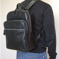 Городской рюкзак Carlo Gattini Monferrato 3017-01 (черный) - Превью изображения №7 — Интернет-магазин Time-Shop