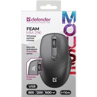 Мышь Defender Feam MM-296 (черный) - Превью изображения №3 — Интернет-магазин Time-Shop