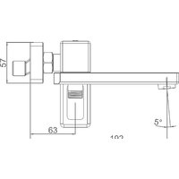 Смеситель Gappo G3217-9 - Превью изображения №2 — Интернет-магазин Time-Shop