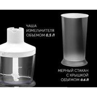 Погружной блендер Polaris PHB 1385 (белый) - Превью изображения №17 — Интернет-магазин Time-Shop