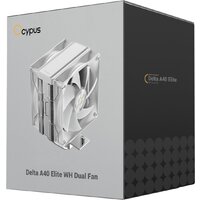 Кулер для процессора Ocypus Delta A40 Elite WH Dual FAN Delta-A40-WH2NNWN00X-GL - Превью изображения №10 — Интернет-магазин Time-Shop
