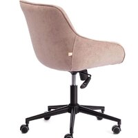 Офисное кресло TetChair Dublin (велюр, бежевый 40) - Превью изображения №3 — Интернет-магазин Time-Shop