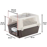 Переноска Ferplast Atlas Open 30 73017099 (цвет в ассортименте) - Превью изображения №2 — Интернет-магазин Time-Shop