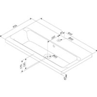 Умывальник AM.PM Gem M90WCC0802WG - Превью изображения №3 — Интернет-магазин Time-Shop