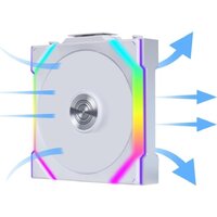 Комплект вентиляторов для корпуса с контроллером Lian Li Uni Fan SL 120 Wireless G99.12SL1W3W.00 - Превью изображения №5 — Интернет-магазин Time-Shop