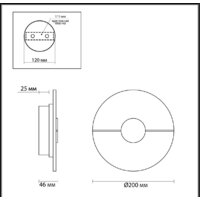 Бра Odeon Light Naxos 4311/12WL - Превью изображения №2 — Интернет-магазин Time-Shop