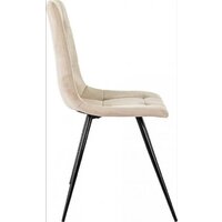 Стул Бюрократ CH-K1 4 шт (бежевый Holland 06/черный) - Превью изображения №8 — Интернет-магазин Time-Shop